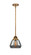 Nouveau 2 One Light Mini Pendant in Brushed Brass (405|288-1S-BB-G173)