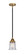Nouveau 2 LED Mini Pendant in Black Antique Brass (405|288-1S-BAB-G184S-LED)