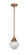 Nouveau 2 LED Mini Pendant in Antique Copper (405|288-1S-AC-G204-6-LED)