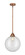 Nouveau 2 LED Mini Pendant in Antique Copper (405|288-1S-AC-G202-12-LED)