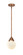 Nouveau 2 LED Mini Pendant in Antique Copper (405|288-1S-AC-G201-6-LED)