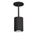 Tube Arch LED Pendant in Black (34|DS-PD06-F40-BK)