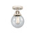 Nouveau 2 LED Semi-Flush Mount in Polished Nickel (405|288-1C-PN-G204-6-LED)