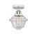Nouveau 2 LED Semi-Flush Mount in Polished Chrome (405|288-1C-PC-G534-LED)