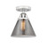 Nouveau 2 LED Semi-Flush Mount in Polished Chrome (405|288-1C-PC-G43-LED)