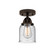 Nouveau 2 LED Semi-Flush Mount in Oil Rubbed Bronze (405|288-1C-OB-G54-LED)