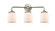Nouveau LED Bath Vanity in Brushed Satin Nickel (405|284-3W-SN-G51-LED)