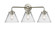 Nouveau LED Bath Vanity in Brushed Satin Nickel (405|284-3W-SN-G42-LED)