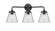Nouveau Three Light Bath Vanity in Oil Rubbed Bronze (405|284-3W-OB-G62)