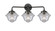 Nouveau LED Bath Vanity in Oil Rubbed Bronze (405|284-3W-OB-G534-LED)