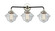 Nouveau LED Bath Vanity in Black Polished Nickel (405|284-3W-BPN-G532-LED)