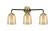 Nouveau Three Light Bath Vanity in Black Antique Brass (405|284-3W-BAB-G58)