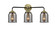 Nouveau LED Bath Vanity in Black Antique Brass (405|284-3W-BAB-G53-LED)