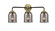 Nouveau Three Light Bath Vanity in Black Antique Brass (405|284-3W-BAB-G53)