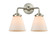 Nouveau LED Bath Vanity in Brushed Satin Nickel (405|284-2W-SN-G61-LED)