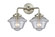 Nouveau Two Light Bath Vanity in Brushed Satin Nickel (405|284-2W-SN-G534)