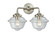 Nouveau Two Light Bath Vanity in Brushed Satin Nickel (405|284-2W-SN-G532)