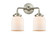 Nouveau Two Light Bath Vanity in Brushed Satin Nickel (405|284-2W-SN-G51)