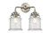 Nouveau LED Bath Vanity in Brushed Satin Nickel (405|284-2W-SN-G184-LED)