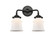 Nouveau Two Light Bath Vanity in Brushed Satin Nickel (405|284-2W-SN-G181S)