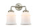 Nouveau Two Light Bath Vanity in Brushed Satin Nickel (405|284-2W-SN-G181)