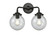 Nouveau LED Bath Vanity in Oil Rubbed Bronze (405|284-2W-OB-G204-6-LED)