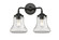 Nouveau Two Light Bath Vanity in Oil Rubbed Bronze (405|284-2W-OB-G192)