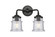 Nouveau Two Light Bath Vanity in Oil Rubbed Bronze (405|284-2W-OB-G184S)