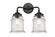 Nouveau LED Bath Vanity in Oil Rubbed Bronze (405|284-2W-OB-G184-LED)