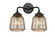 Nouveau Two Light Bath Vanity in Oil Rubbed Bronze (405|284-2W-OB-G146)