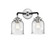 Nouveau LED Bath Vanity in Black Polished Nickel (405|284-2W-BPN-G54-LED)