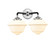 Nouveau LED Bath Vanity in Black Polished Nickel (405|284-2W-BPN-G531-LED)