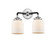 Nouveau LED Bath Vanity in Black Polished Nickel (405|284-2W-BPN-G51-LED)