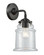 Nouveau One Light Wall Sconce in Oil Rubbed Bronze (405|284-1W-OB-G182)