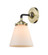 Nouveau LED Wall Sconce in Black Antique Brass (405|284-1W-BAB-G61-LED)