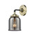 Nouveau One Light Wall Sconce in Black Antique Brass (405|284-1W-BAB-G53)