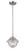 Nouveau One Light Mini Pendant in Brushed Satin Nickel (405|284-1S-SN-G534)