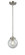 Nouveau LED Mini Pendant in Brushed Satin Nickel (405|284-1S-SN-G204-6-LED)