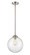 Nouveau LED Mini Pendant in Brushed Satin Nickel (405|284-1S-SN-G204-10-LED)