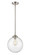 Nouveau LED Mini Pendant in Brushed Satin Nickel (405|284-1S-SN-G202-10-LED)