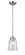 Nouveau One Light Mini Pendant in Brushed Satin Nickel (405|284-1S-SN-G182)