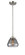 Nouveau One Light Mini Pendant in Brushed Satin Nickel (405|284-1S-SN-G173)