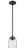 Nouveau One Light Mini Pendant in Oil Rubbed Bronze (405|284-1S-OB-G54)