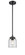 Nouveau One Light Mini Pendant in Oil Rubbed Bronze (405|284-1S-OB-G52)