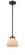 Nouveau LED Mini Pendant in Oil Rubbed Bronze (405|284-1S-OB-G171-LED)