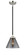 Nouveau LED Mini Pendant in Black Polished Nickel (405|284-1S-BPN-G43-LED)