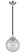 Nouveau LED Mini Pendant in Black Polished Nickel (405|284-1S-BPN-G204-8-LED)