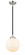 Nouveau LED Mini Pendant in Black Polished Nickel (405|284-1S-BPN-G201-8-LED)