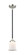 Nouveau One Light Mini Pendant in Black Polished Nickel (405|284-1S-BPN-G181S)