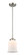 Nouveau LED Mini Pendant in Black Polished Nickel (405|284-1S-BPN-G181-LED)